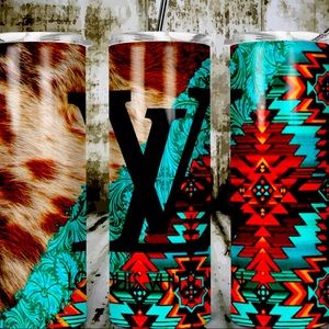 20 oz tumbler with lid and straw